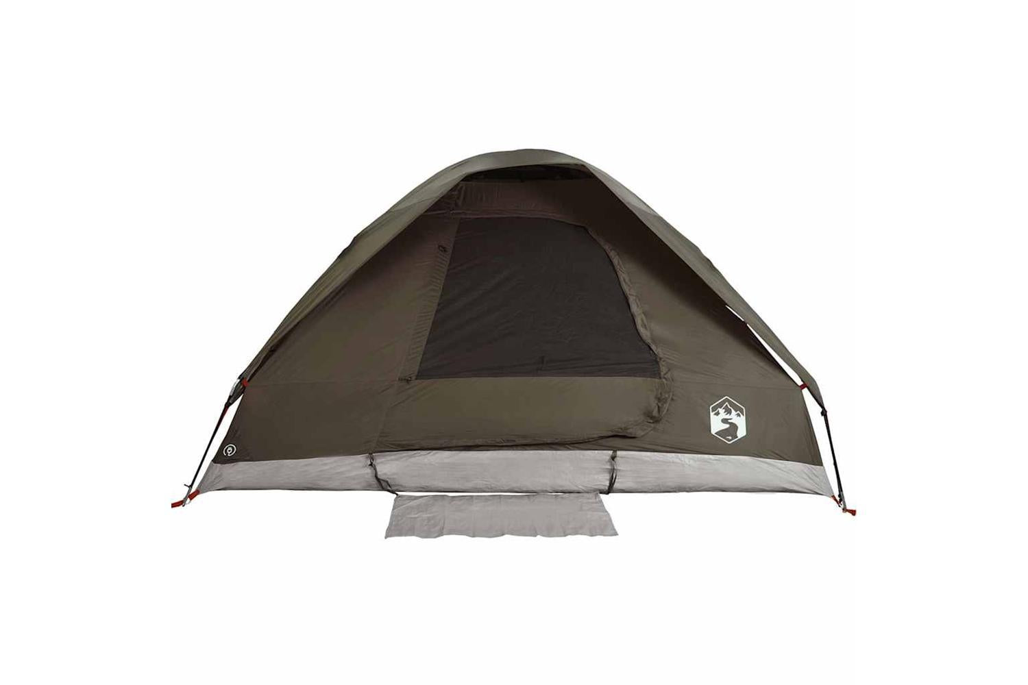 Vidaxl Family Tent Dome 6-person Brown Waterproof-7
