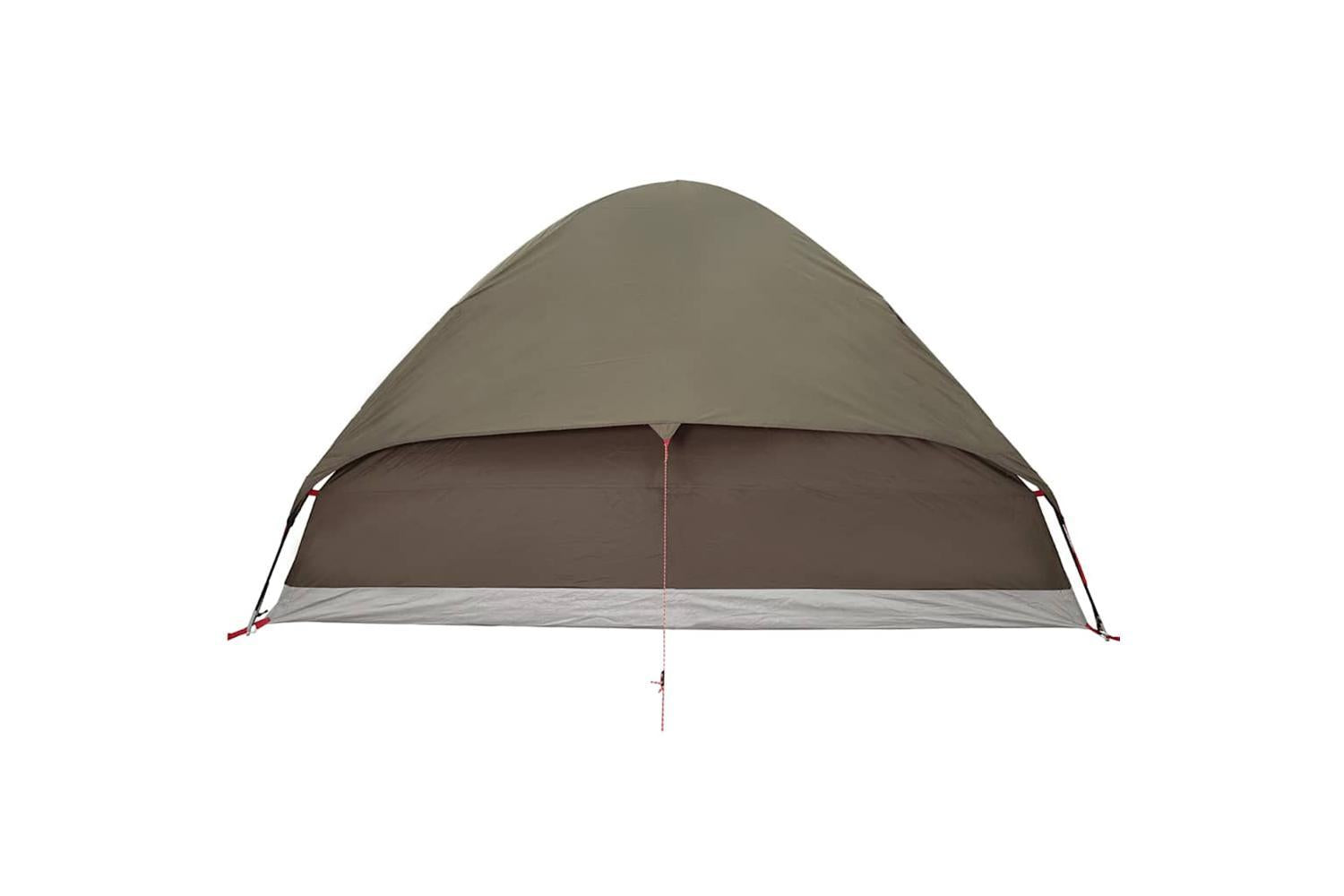 Vidaxl Family Tent Dome 6-person Brown Waterproof-10