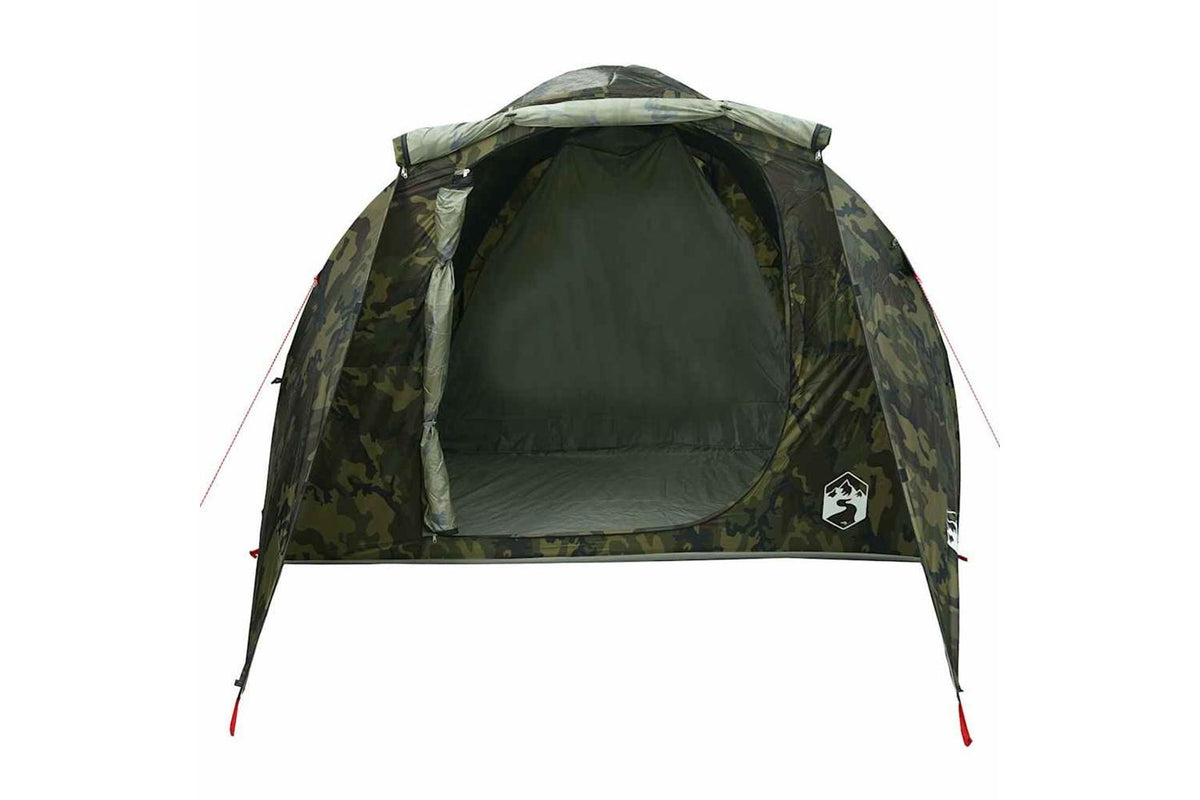 Vidaxl Family Tent Tunnel 6-person Camouflage Waterproof-5