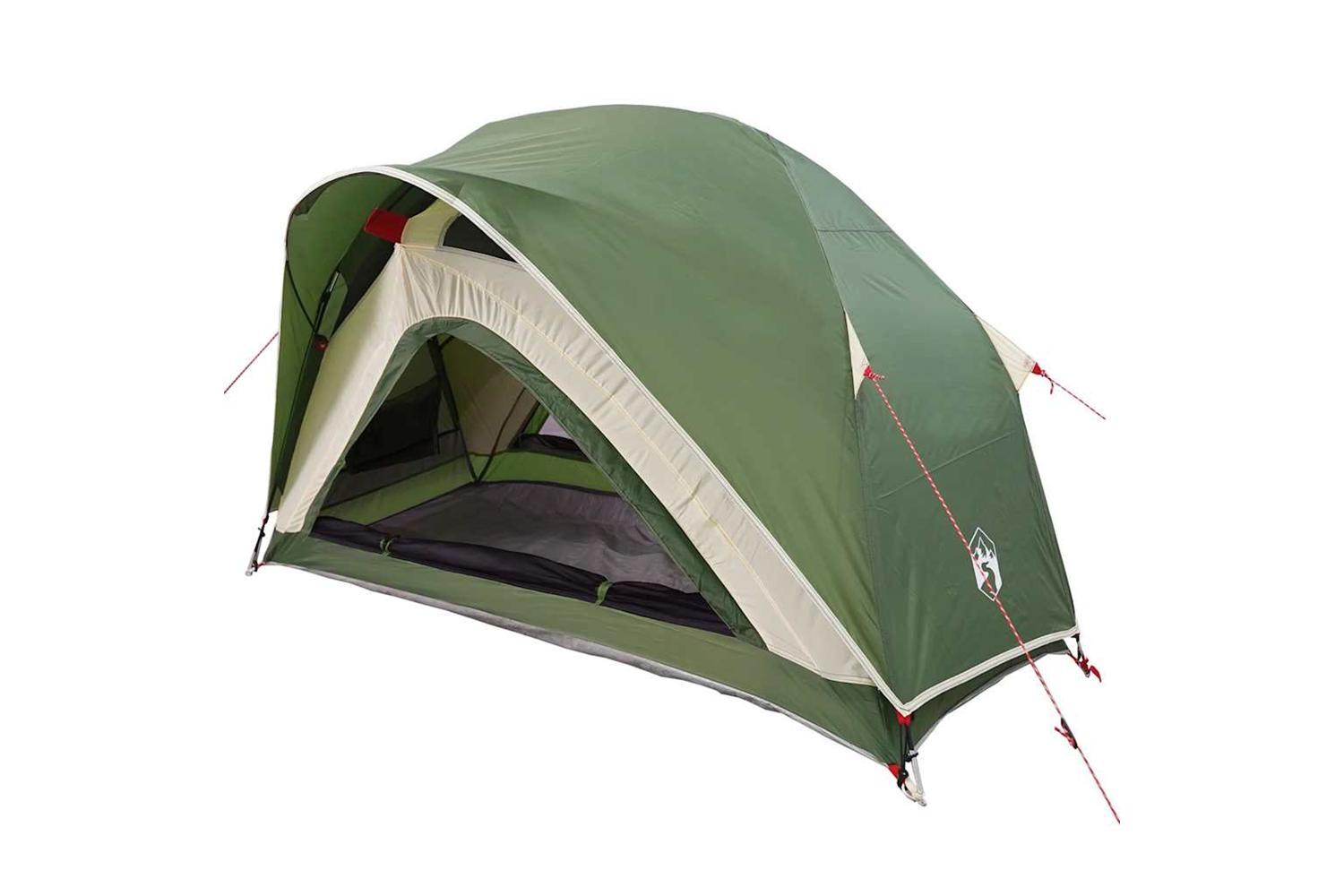 Vidaxl Camping Tent 1-person Green Waterproof-3