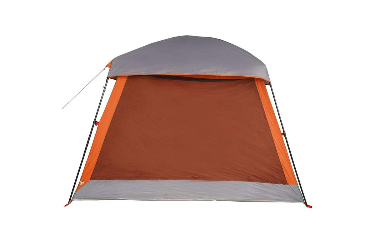 Vidaxl Family Tent Cabin 6-person Grey And Orange Waterproof-7