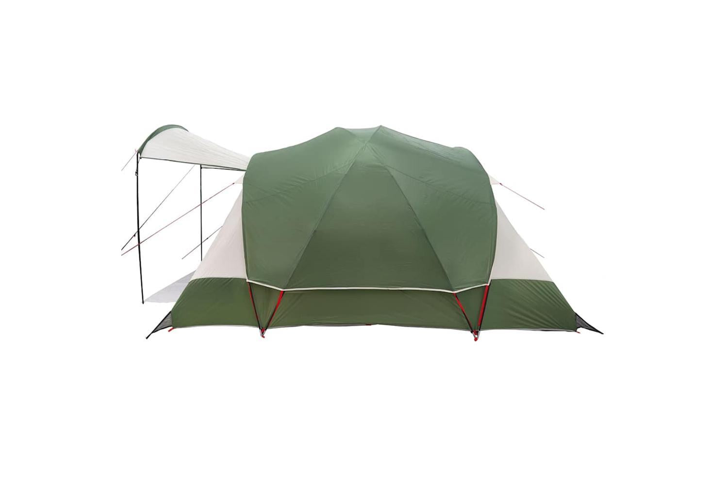 Vidaxl Family Tent Tunnel 8-person Green Waterproof-7