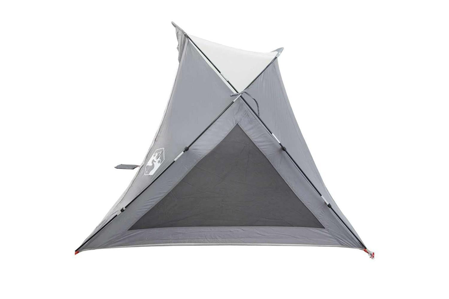 Vidaxl Beach Tent 2-person Grey Waterproof-7