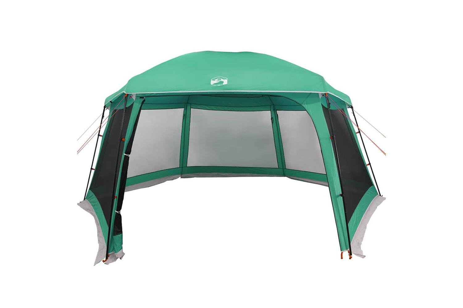 Vidaxl Pool Tent With Removable Fly & Mesh Walls Sea Green 618x532 Cm-6