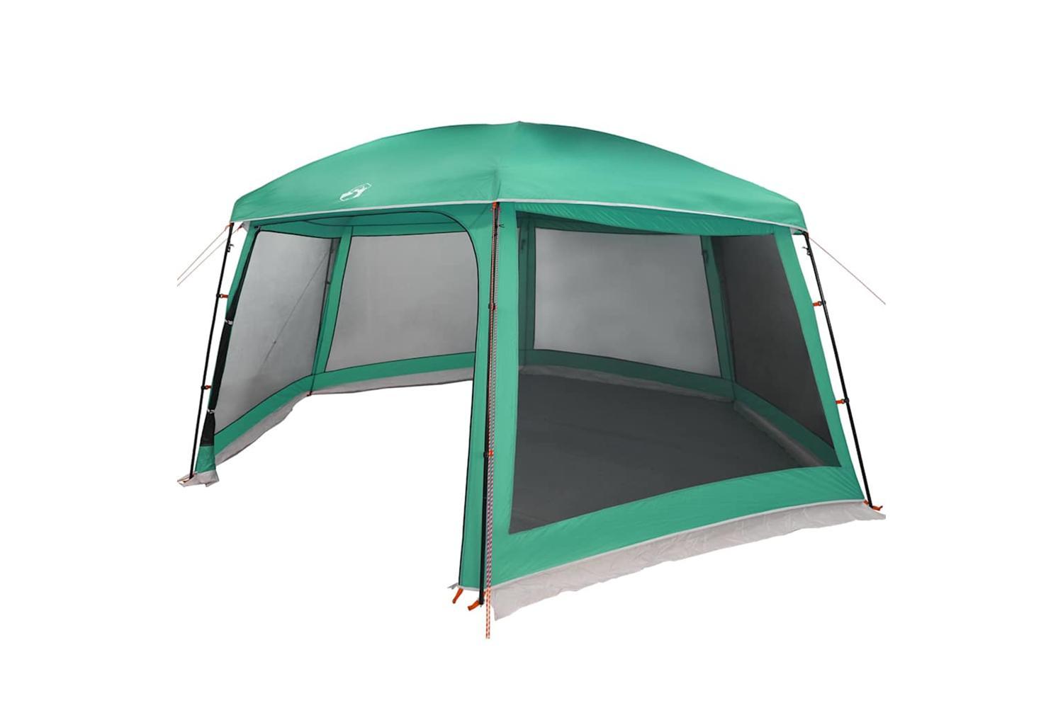 Vidaxl Pool Tent With Removable Fly & Mesh Walls Sea Green 618x532 Cm-7