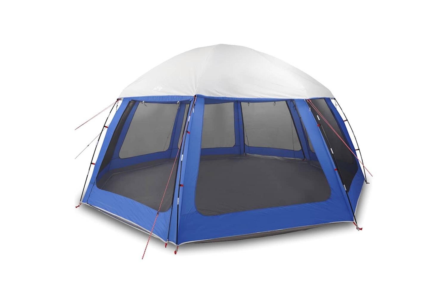 Vidaxl Pool Tent With Removable Fly & Mesh Walls Azure Blue 510x510 Cm-2
