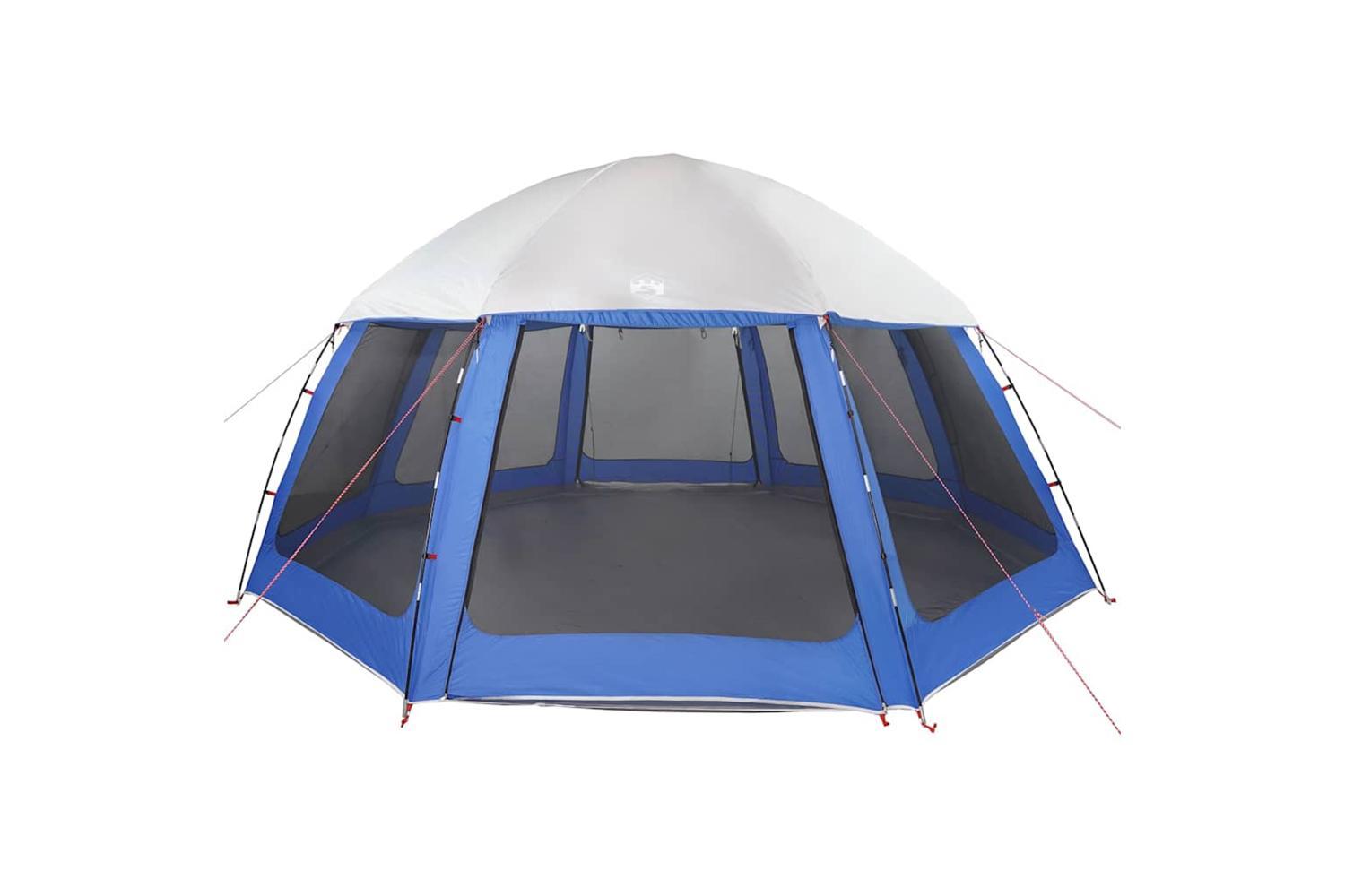 Vidaxl Pool Tent With Removable Fly & Mesh Walls Azure Blue 510x510 Cm-5
