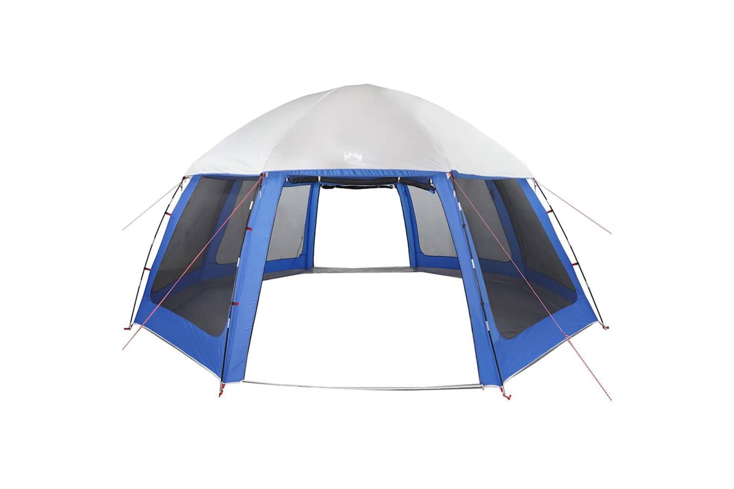 Vidaxl Pool Tent With Removable Fly & Mesh Walls Azure Blue 510x510 Cm-6