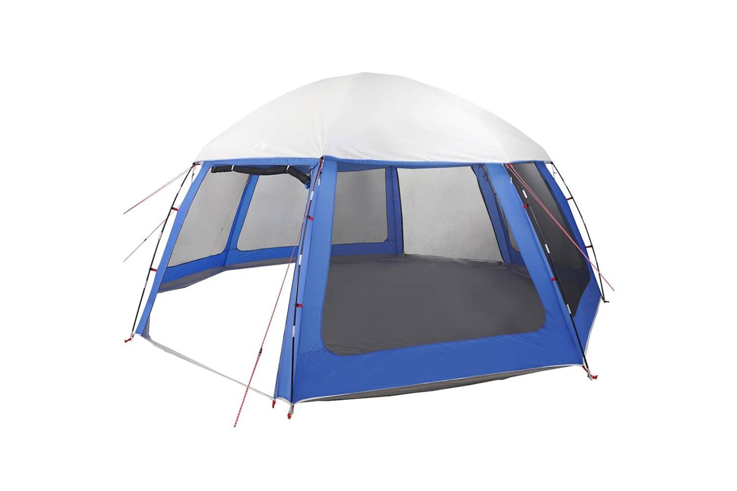 Vidaxl Pool Tent With Removable Fly & Mesh Walls Azure Blue 510x510 Cm-7