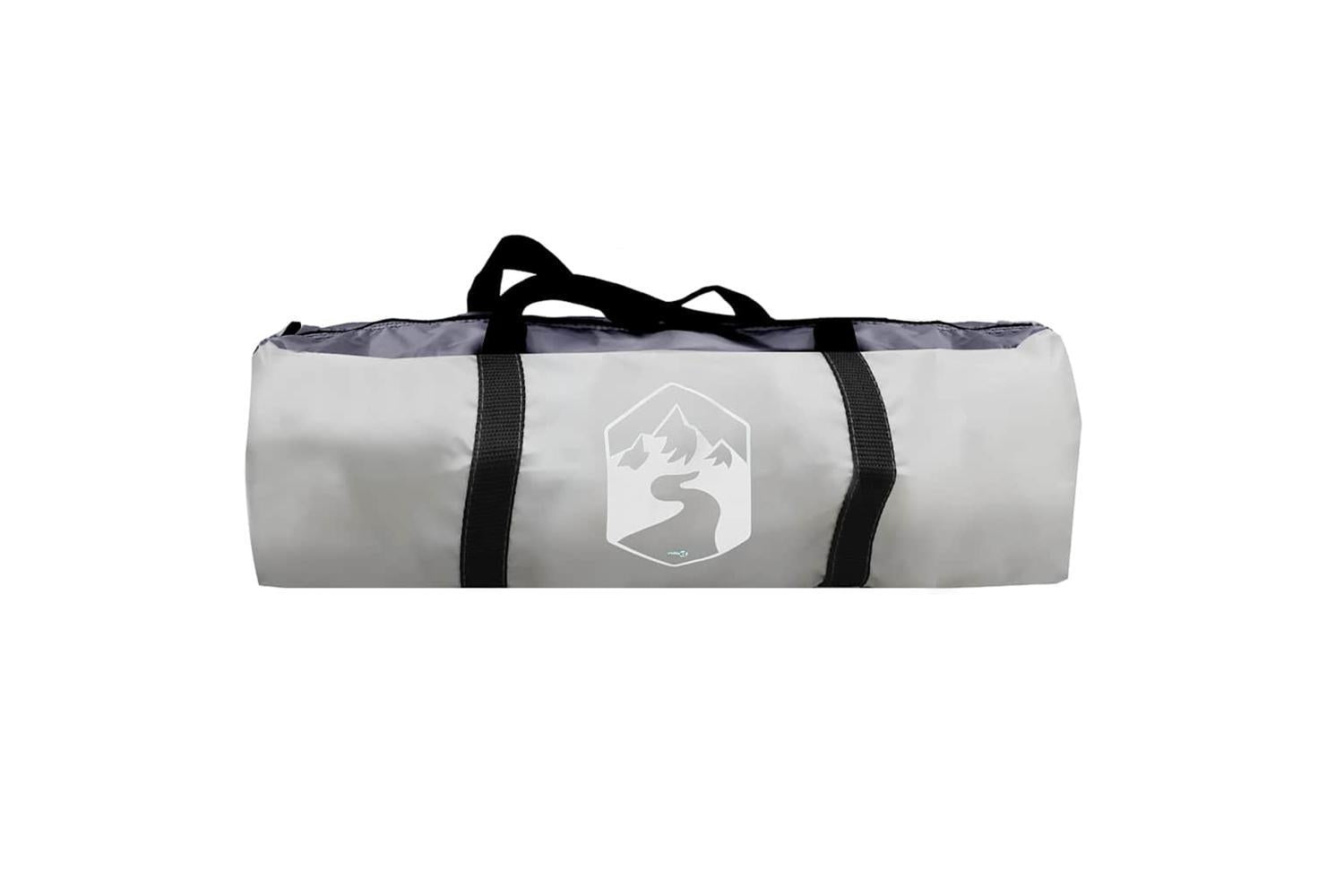 Vidaxl Pool Tent With Removable Fly & Mesh Walls Grey 510x510 Cm-10