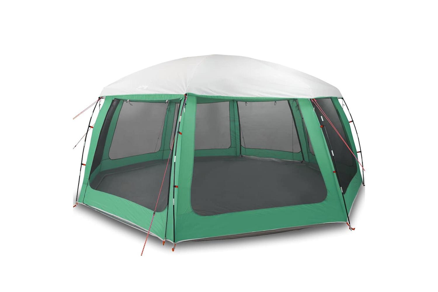 Vidaxl Pool Tent With Removable Fly & Mesh Walls Sea Green 690x690 Cm-2