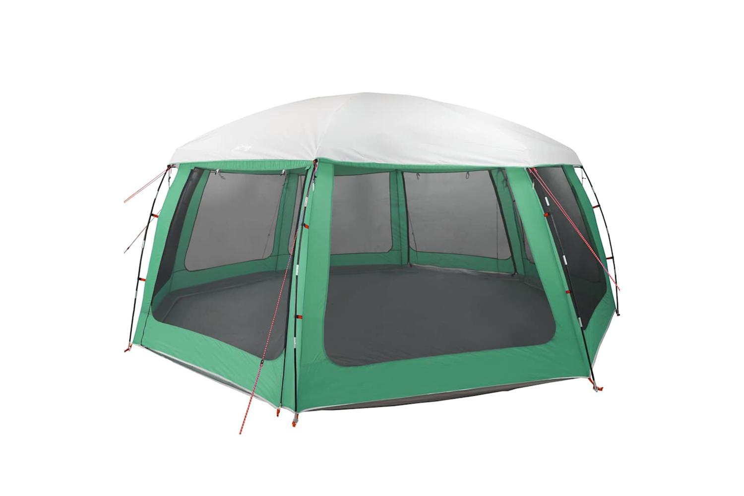 Vidaxl Pool Tent With Removable Fly & Mesh Walls Sea Green 690x690 Cm-3