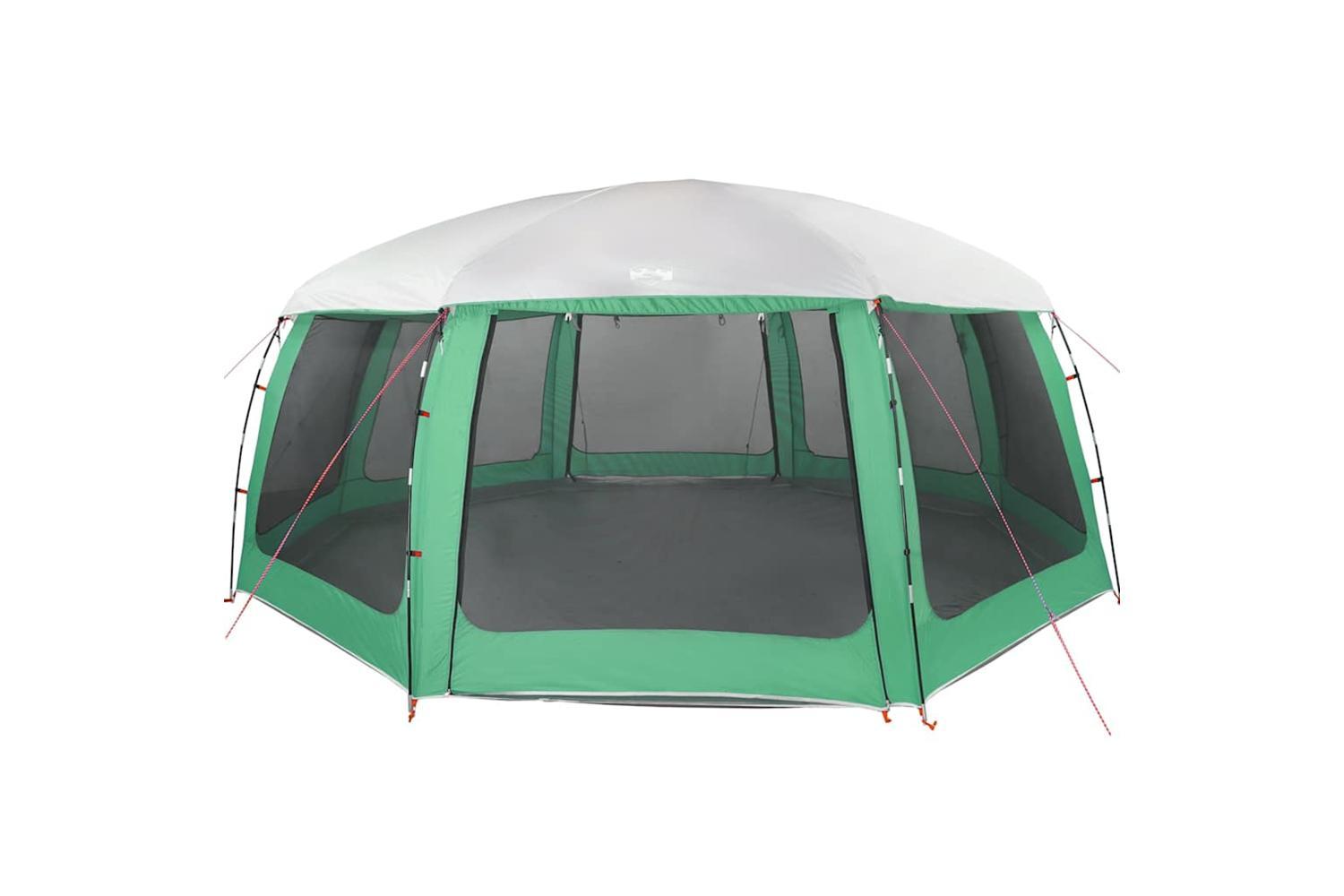 Vidaxl Pool Tent With Removable Fly & Mesh Walls Sea Green 690x690 Cm-5