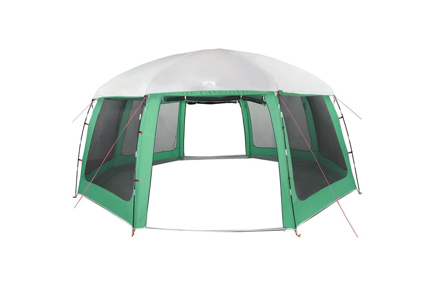 Vidaxl Pool Tent With Removable Fly & Mesh Walls Sea Green 690x690 Cm-6