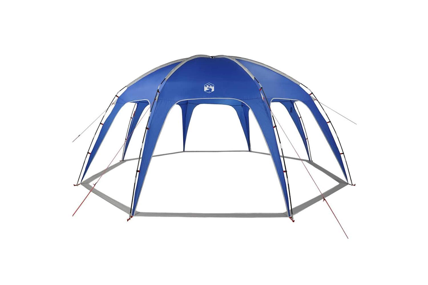 Vidaxl Party Tent Azure Blue Waterproof-5