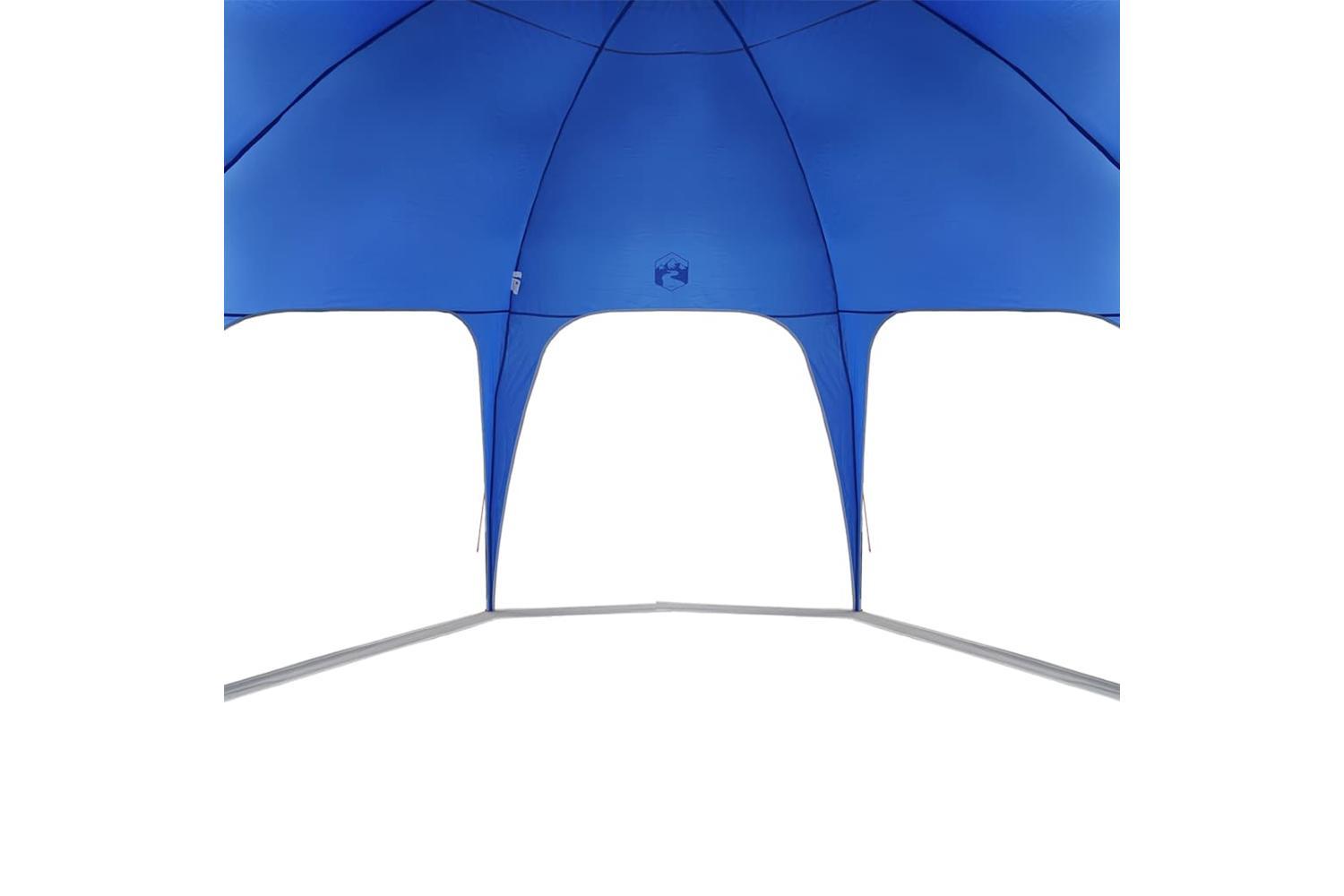 Vidaxl Party Tent Azure Blue Waterproof-6