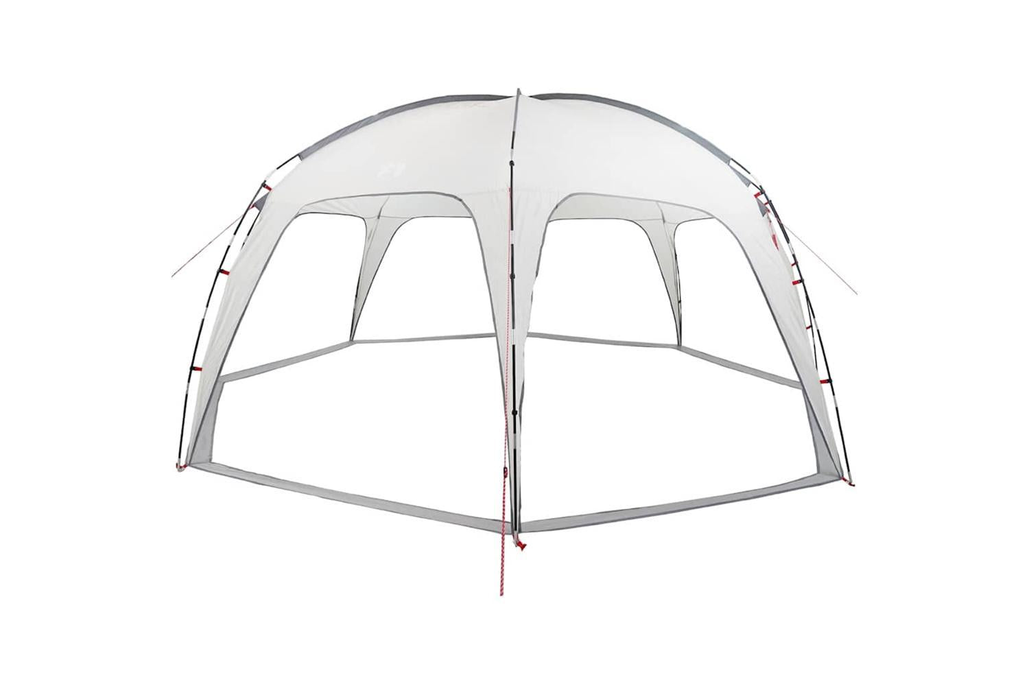Vidaxl Party Tent Grey Waterproof-3