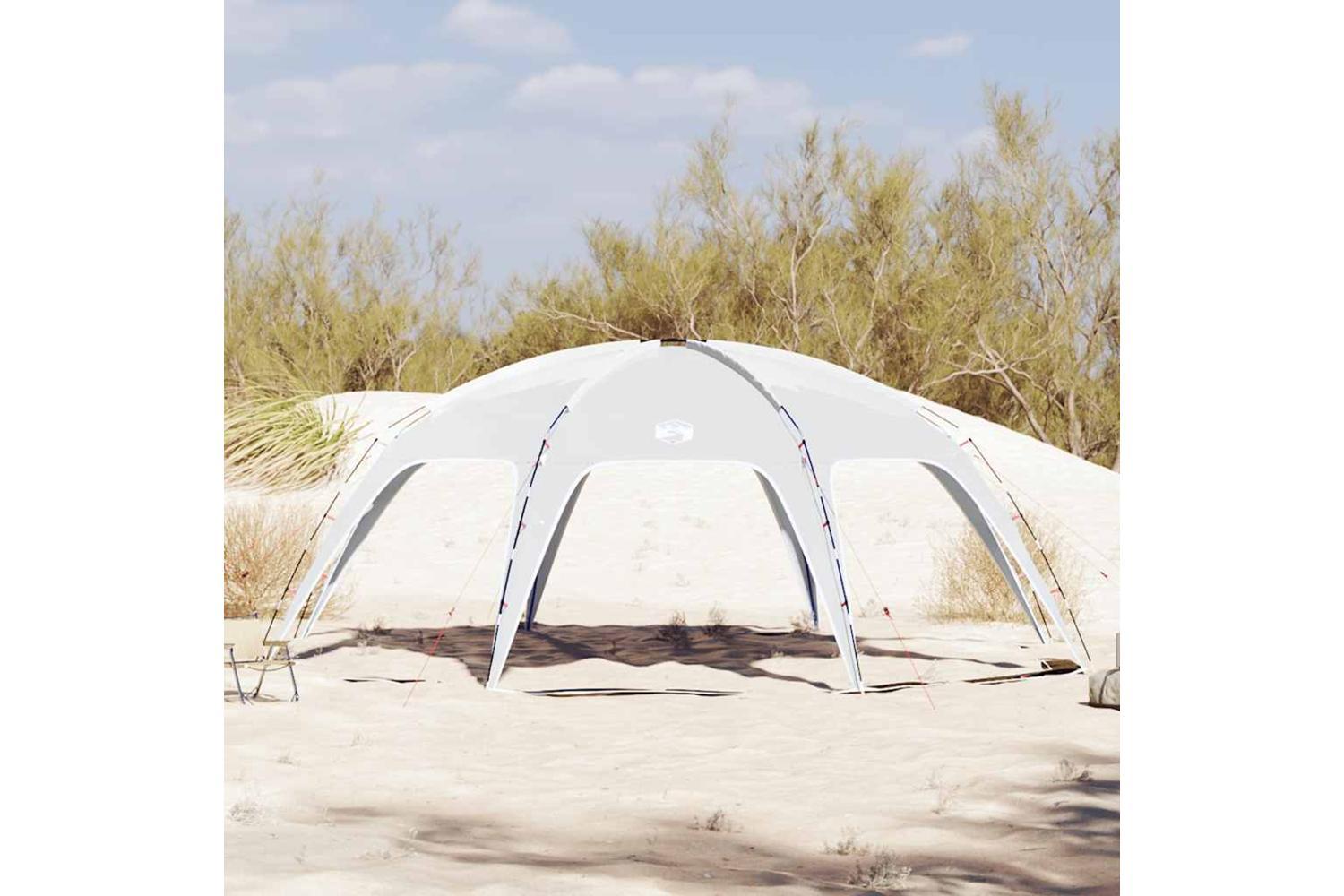 Vidaxl Party Tent Grey Waterproof-4