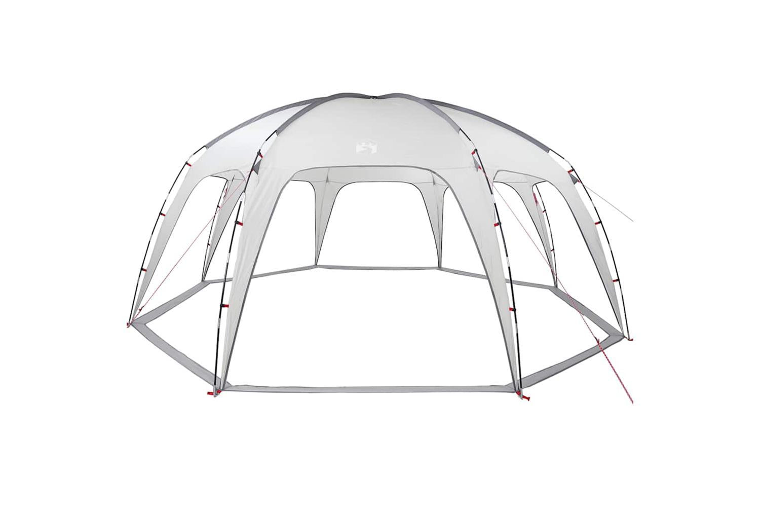 Vidaxl Party Tent Grey Waterproof-5