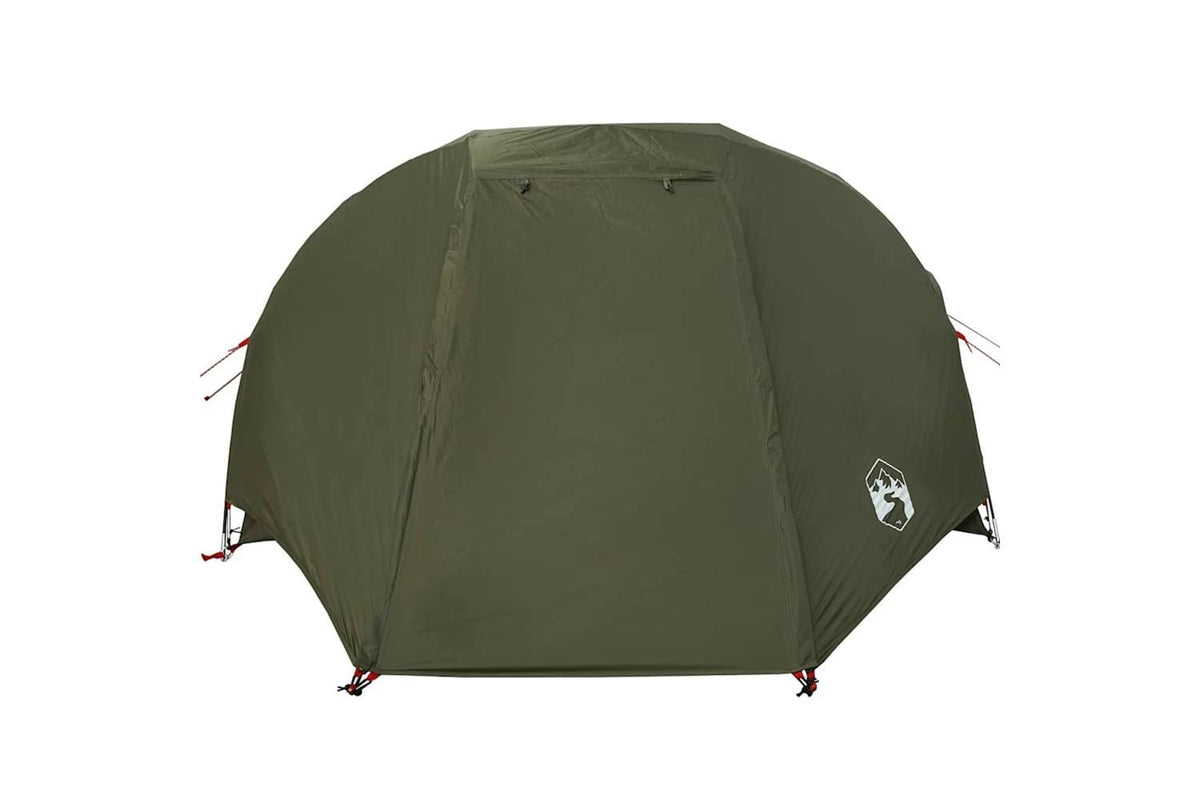 Vidaxl Fishing Tent 3-person Olive Green Waterproof-6