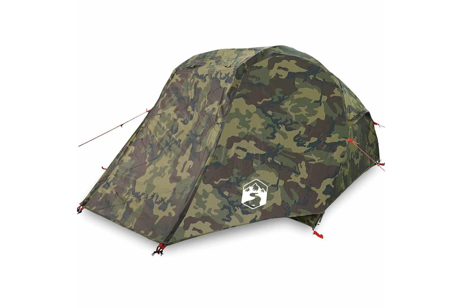 Vidaxl Fishing Tent 3-person Camouflage Waterproof-2