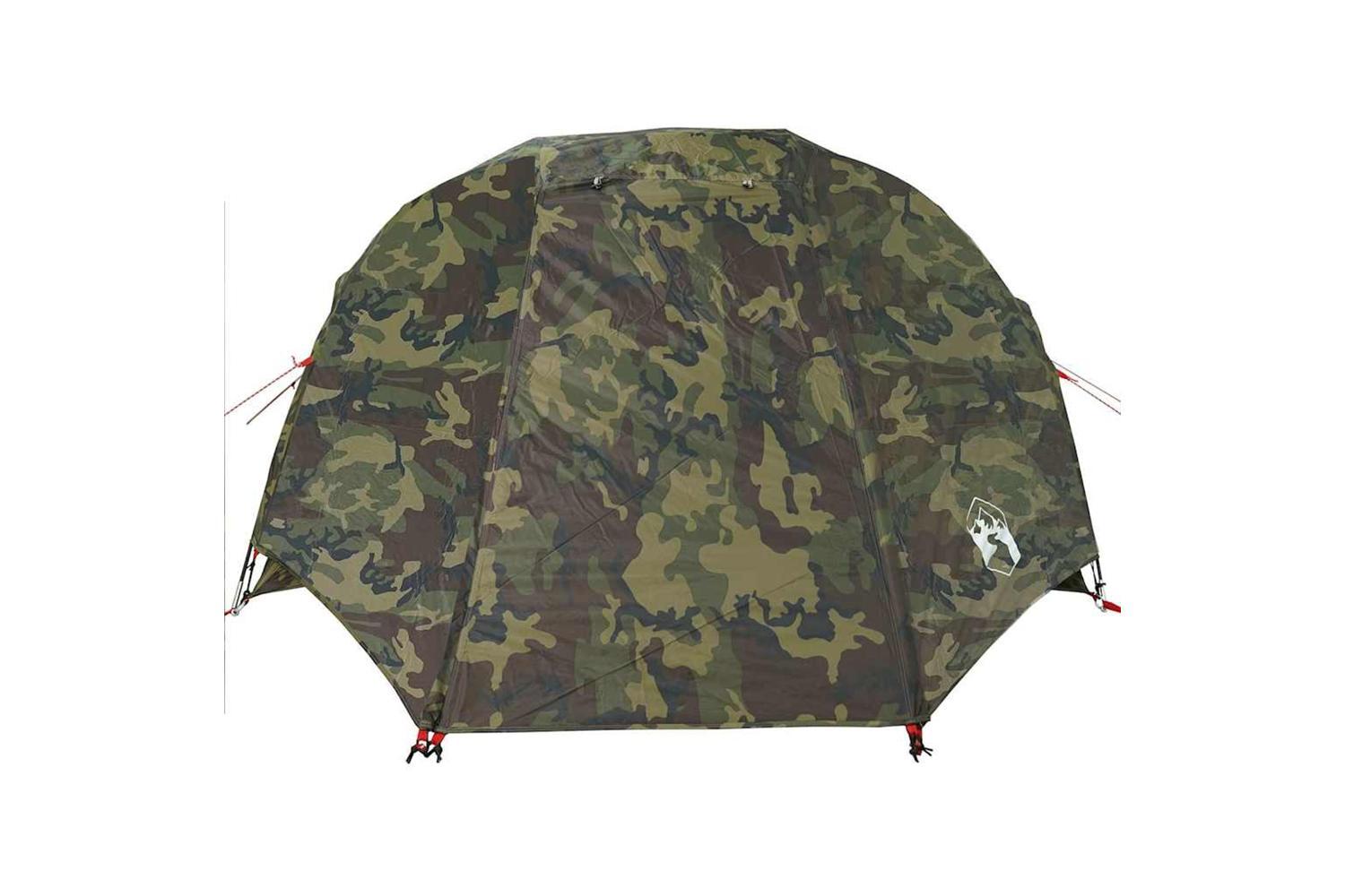 Vidaxl Fishing Tent 3-person Camouflage Waterproof-6