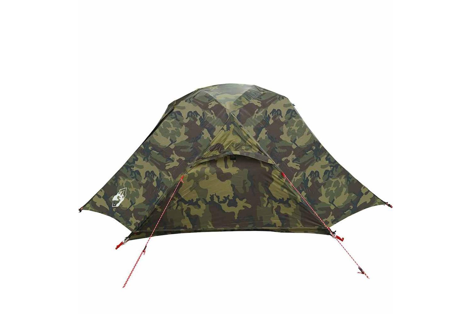 Vidaxl Fishing Tent 3-person Camouflage Waterproof-7