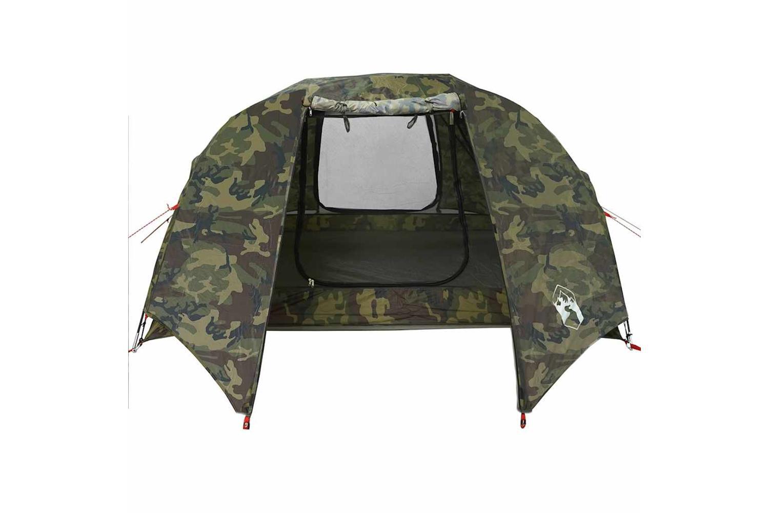 Vidaxl Fishing Tent 3-person Camouflage Waterproof-8
