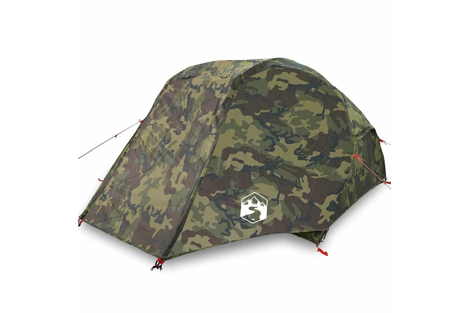 Vidaxl Fishing Tent 5-person Camouflage Waterproof-2
