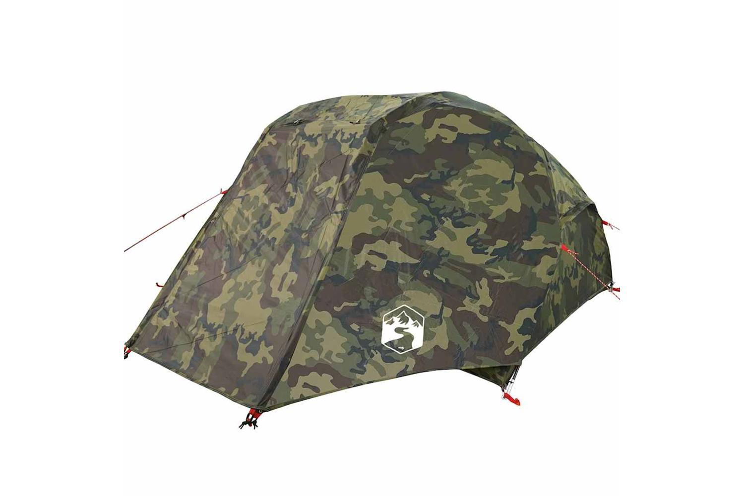 Vidaxl Fishing Tent 5-person Camouflage Waterproof-4