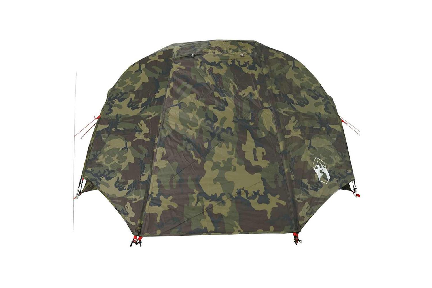 Vidaxl Fishing Tent 5-person Camouflage Waterproof-6