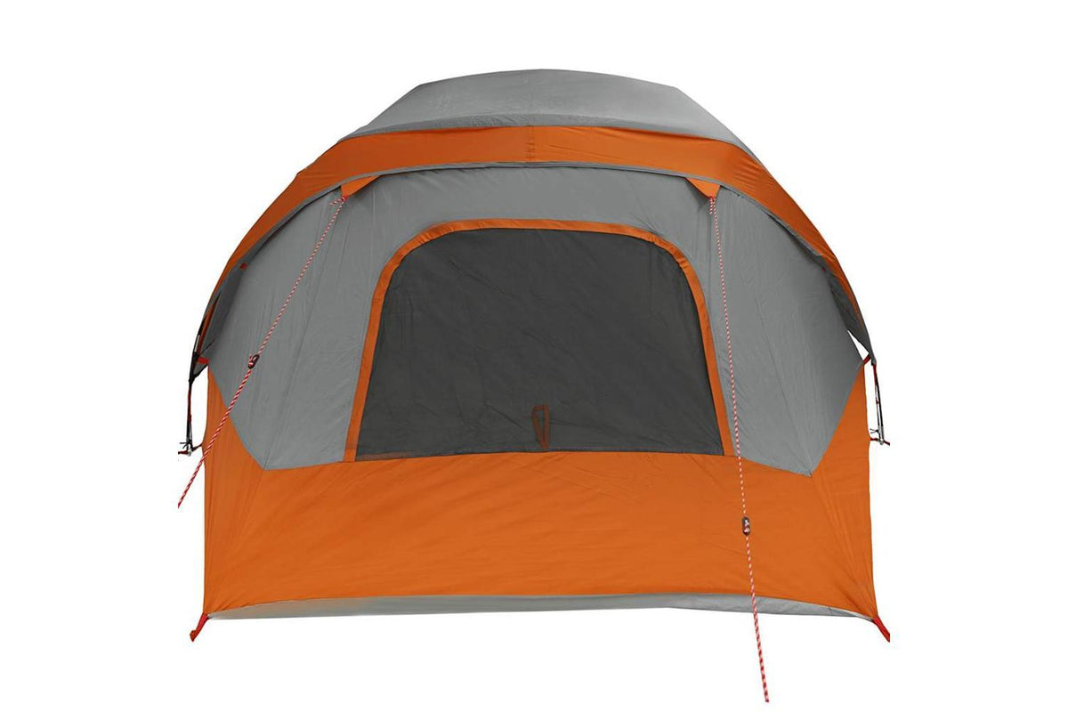 Vidaxl Family Tent Cabin 6-person Grey And Orange Waterproof-7