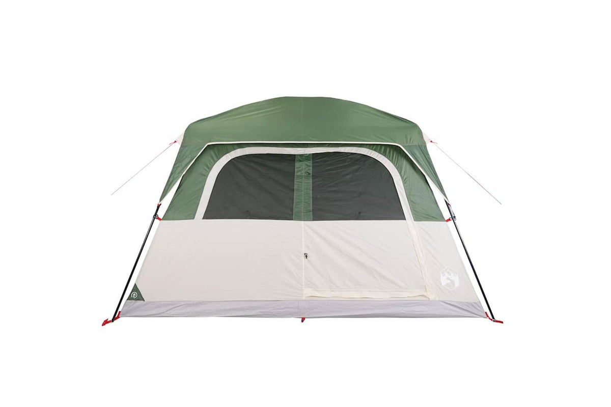 Vidaxl Family Tent Cabin 6-person Green Waterproof-6