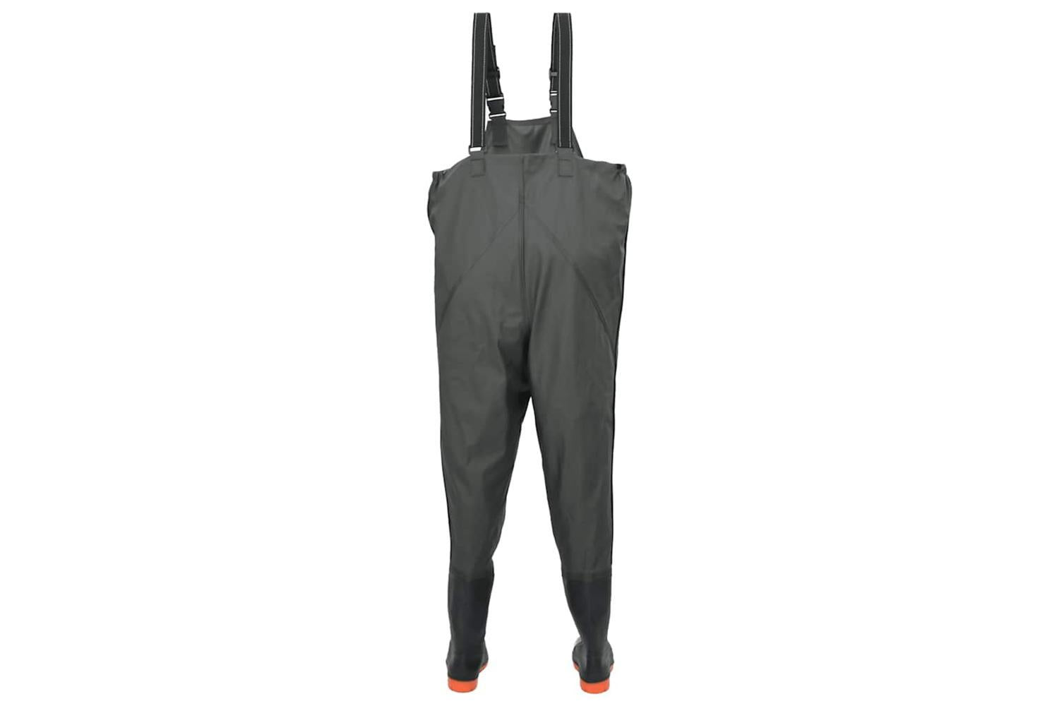Vidaxl Chest Waders With Boots Dark Green Size 42-4