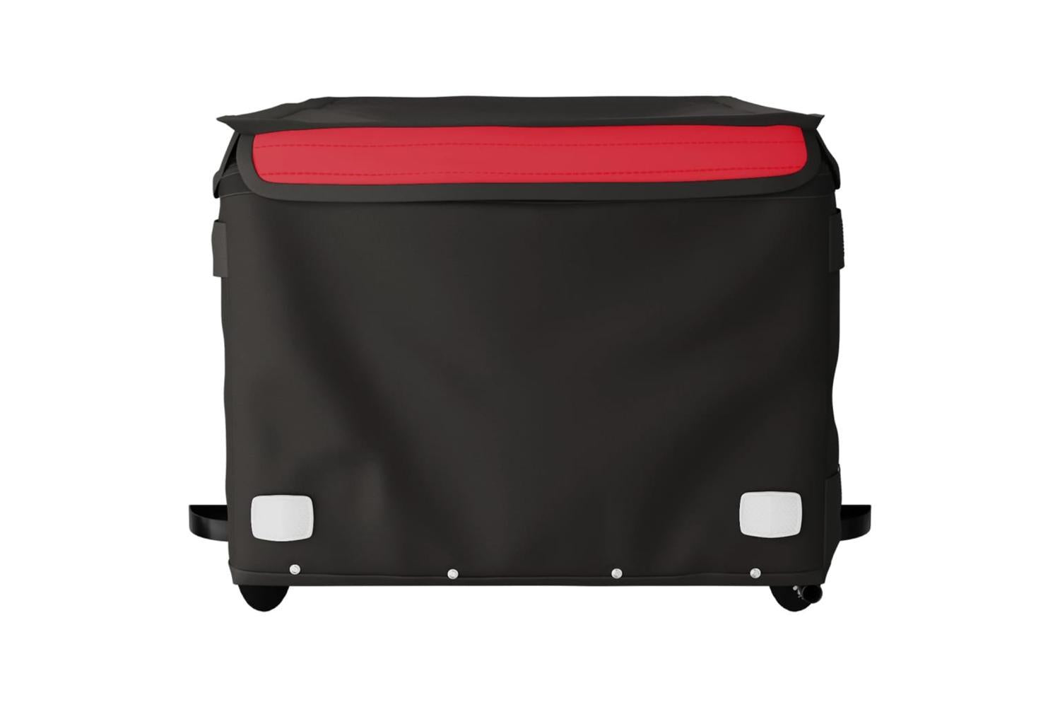 Vidaxl Bike Trailer Black And Red 45 Kg Iron-5