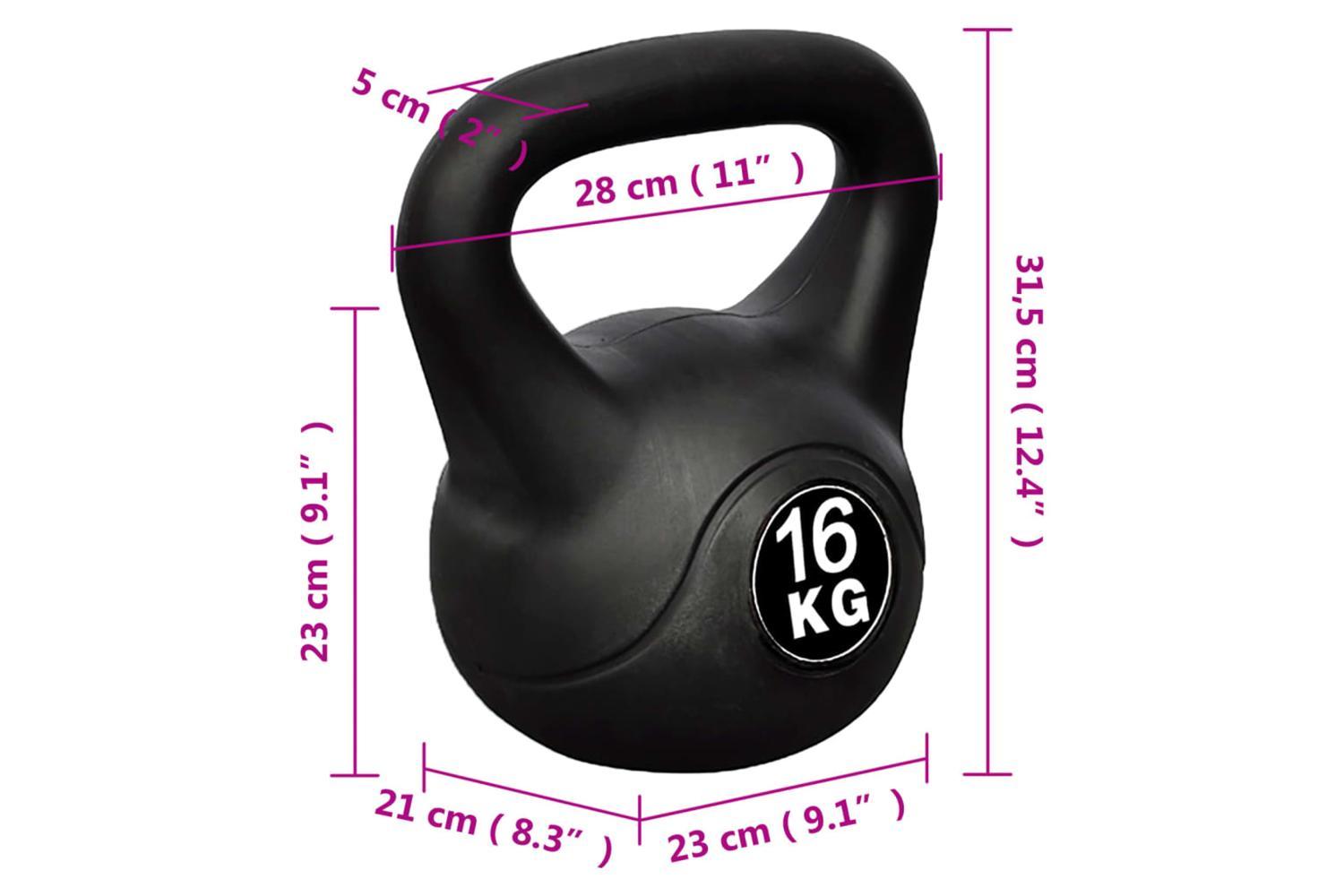 Vidaxl Kettlebell 16 Kg-4