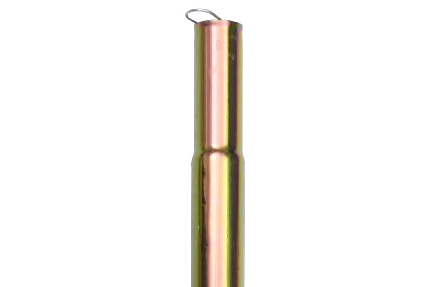 Vidaxl Telescopic Tent Poles With Length Of 170-255 Cm 2 Pcs Galvanised Steel-2