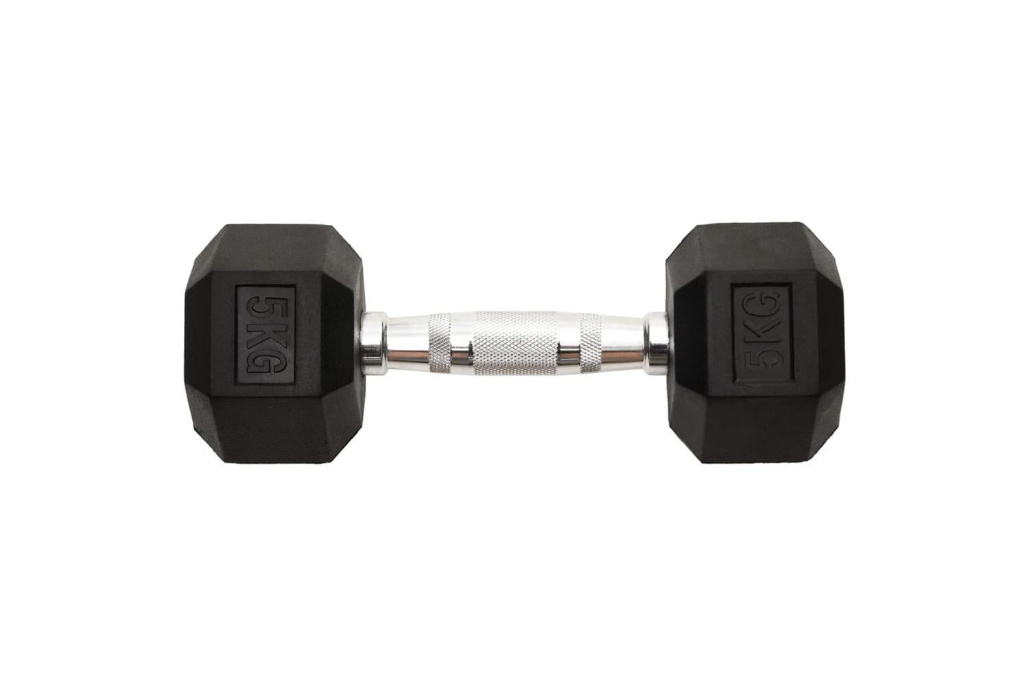 Vidaxl Dumbbells 2 Pcs 10 Kg Total Cast Iron-4