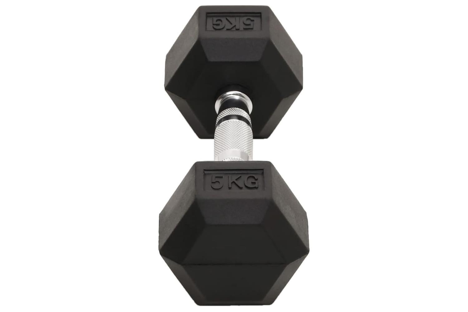 Vidaxl Dumbbells 2 Pcs 10 Kg Total Cast Iron-5