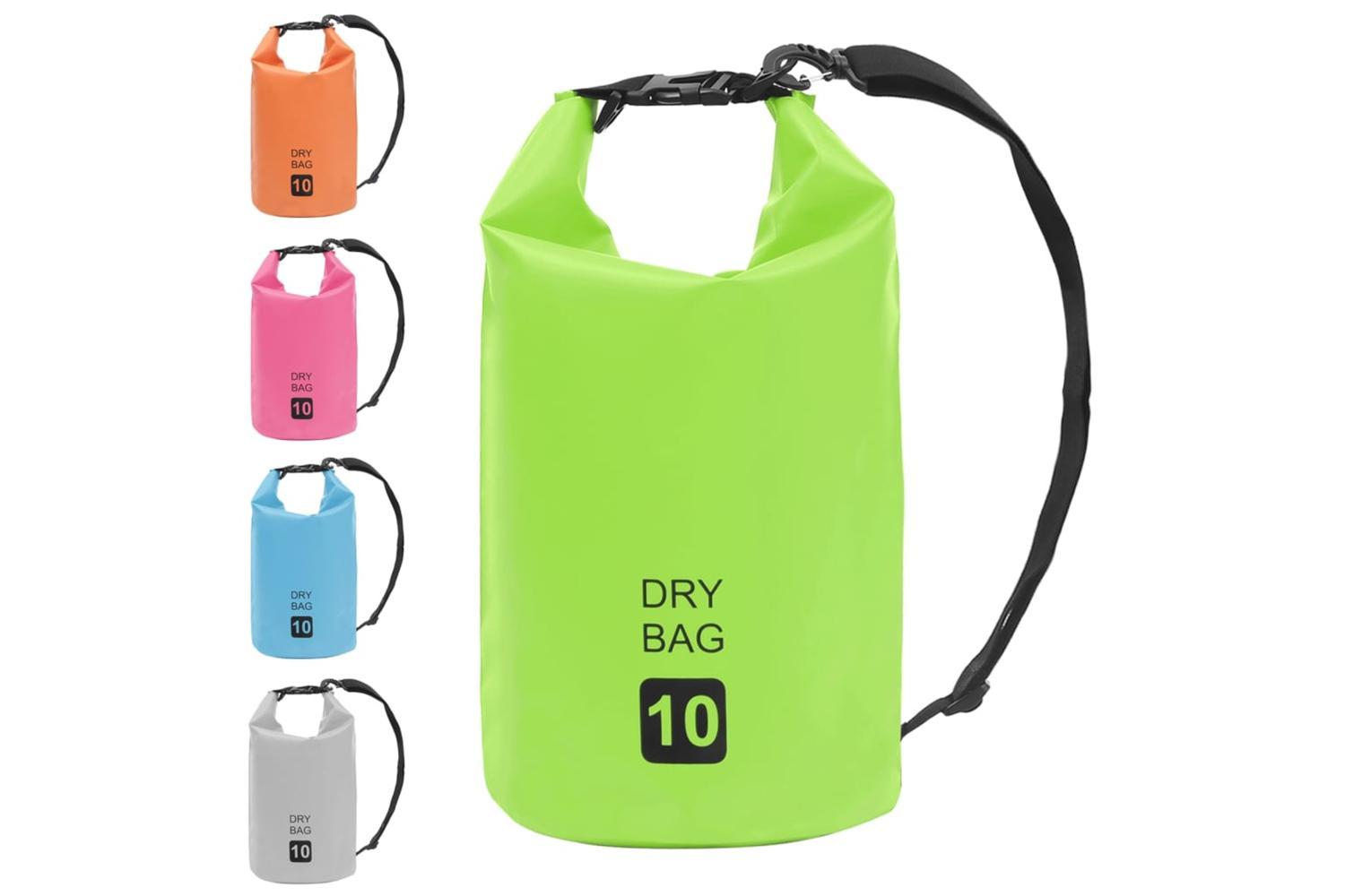 Vidaxl Dry Bag Green 10 L Pvc-9