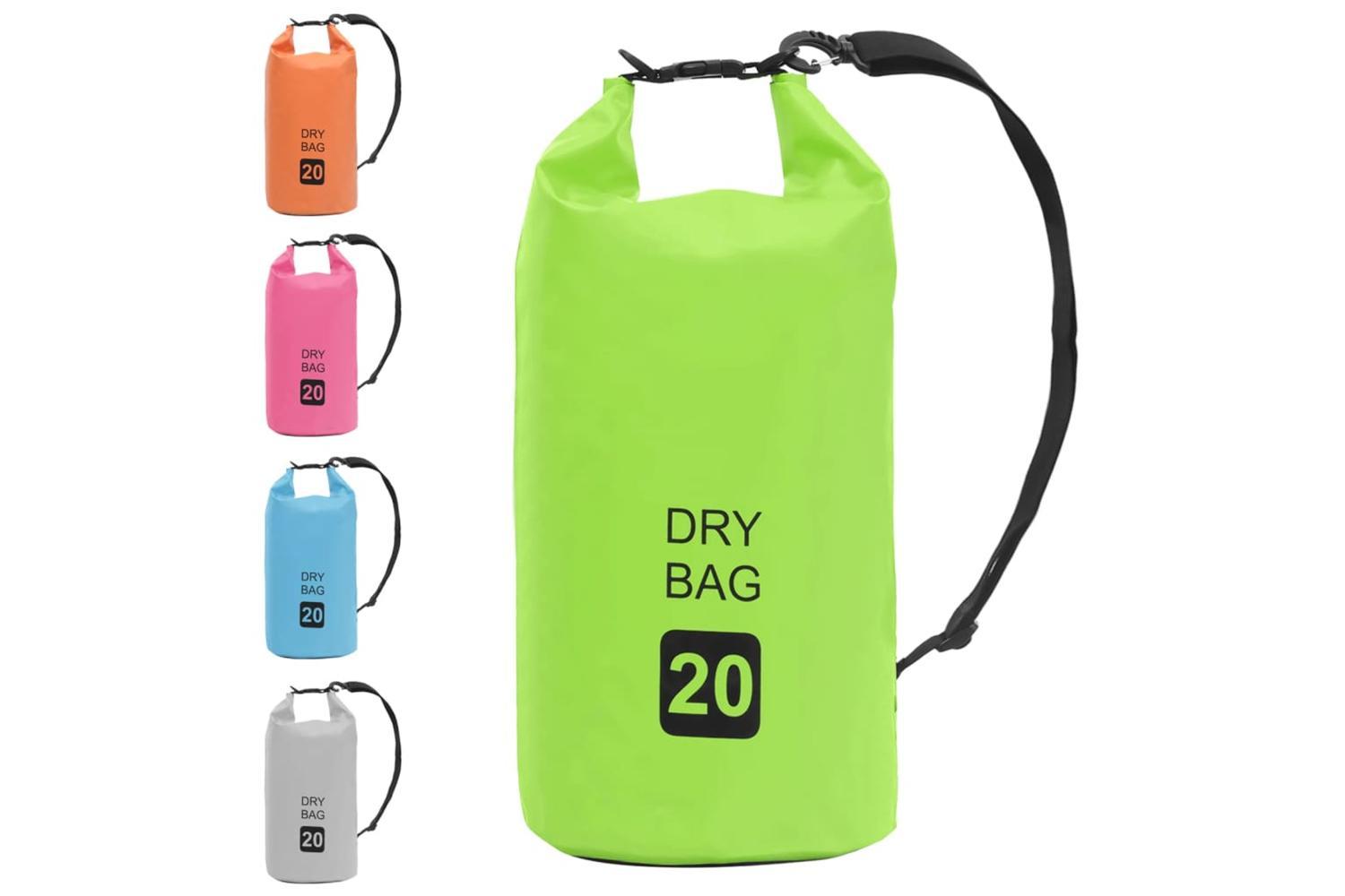 Vidaxl Dry Bag Green 20 L Pvc-9