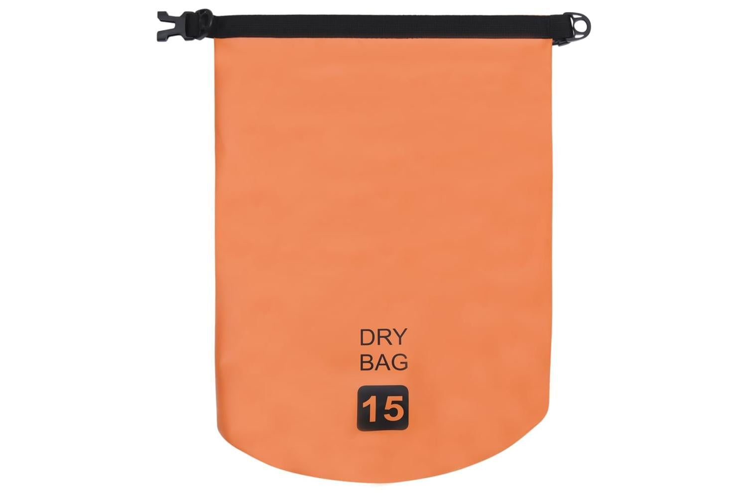Vidaxl Dry Bag Orange 15 L Pvc-3