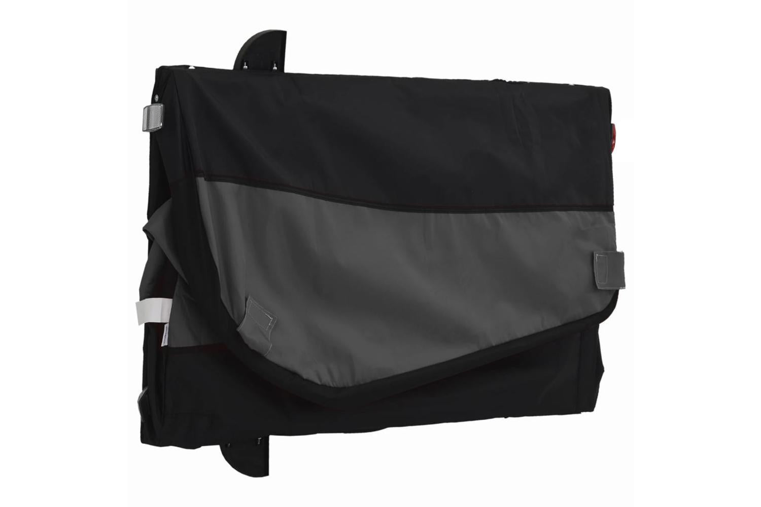 Vidaxl Bike Trailer Black 45 Kg Iron-9