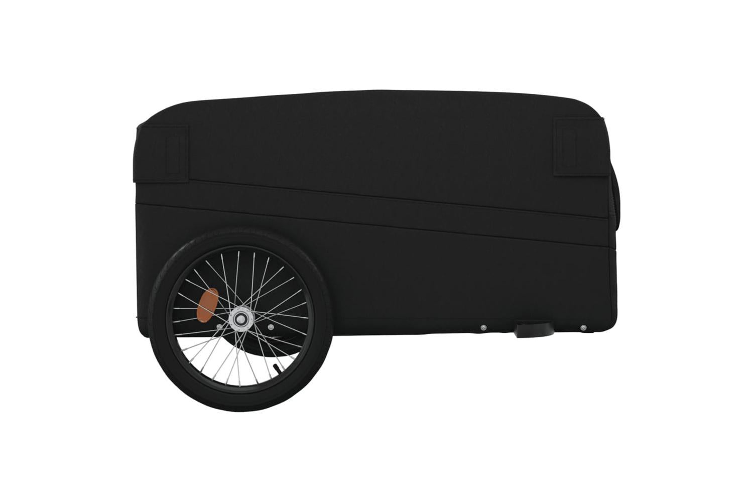 Vidaxl Bike Trailer Black 45 Kg Iron-7