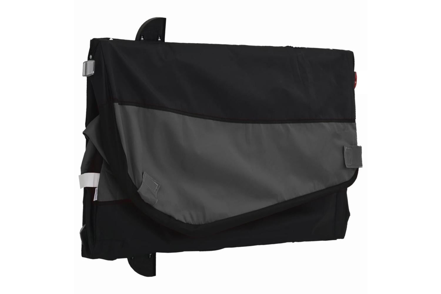 Vidaxl Bike Trailer Black 45 Kg Iron-9