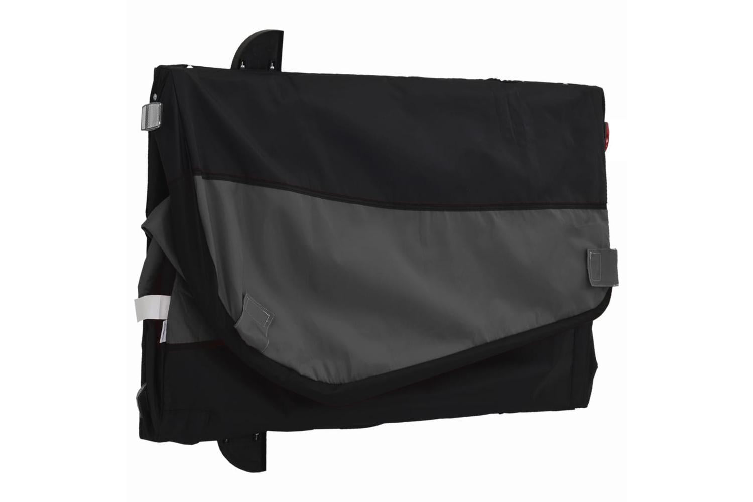 Vidaxl Bike Trailer Black 30 Kg Iron-9