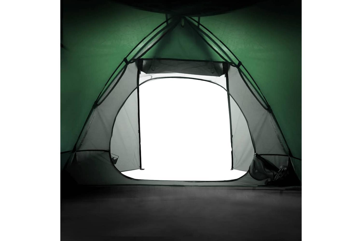 Vidaxl Camping Tent Dome 2-person Green Waterproof-10