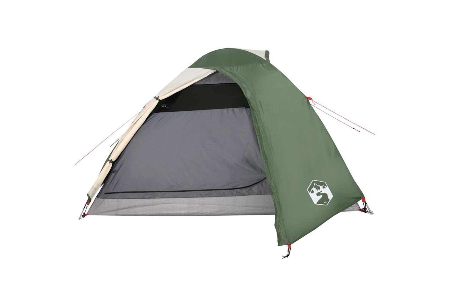 Vidaxl Camping Tent Dome 4-person Green Waterproof-5