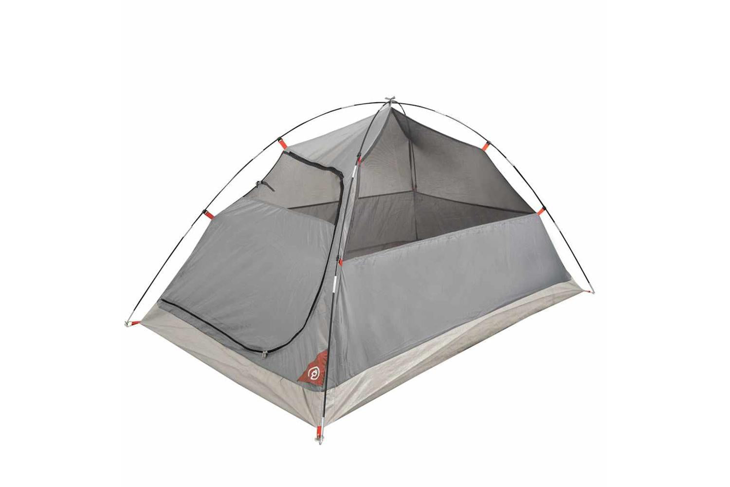 Vidaxl Camping Tent Dome 4-person Grey And Orange Waterproof-9