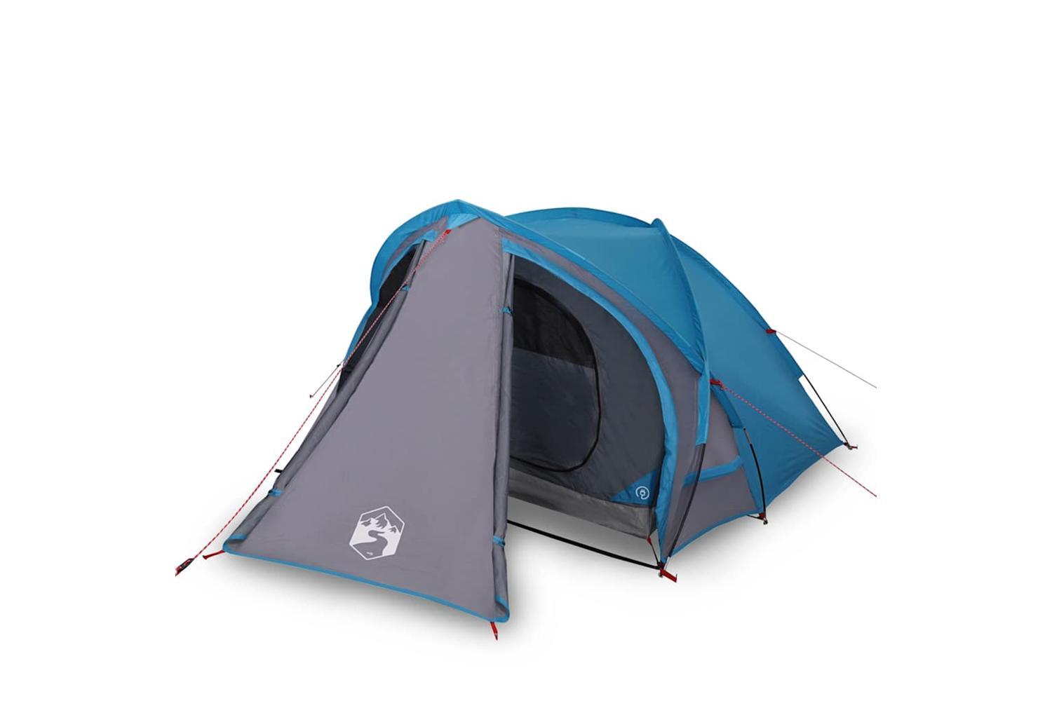Vidaxl Camping Tent Dome 2-person Blue Waterproof-2